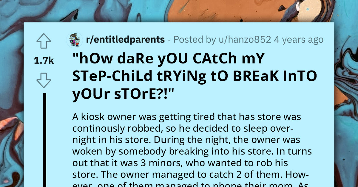 Man Sleeps In His Store To Catch Burglars In The Act, Gets Punched And Threatened With An Axe By Robber's Stepfather