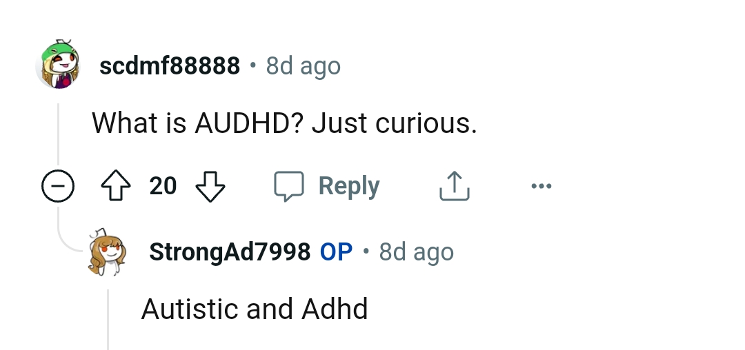 In case you're wondering...