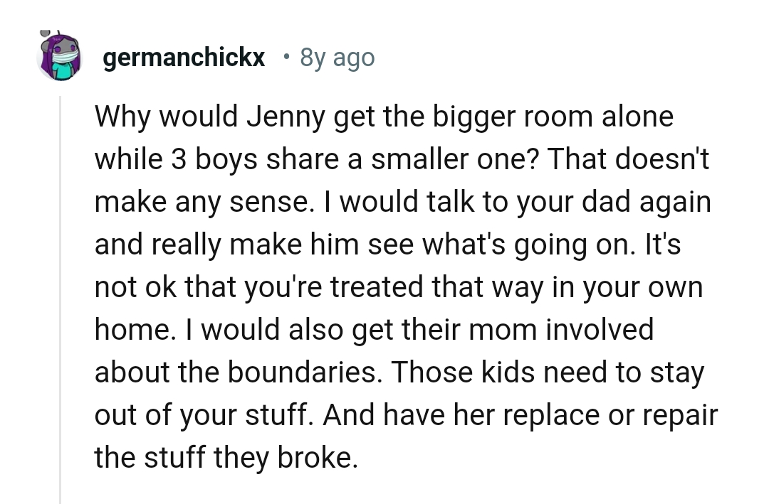 This Redditor says the OP should talk to his dad again