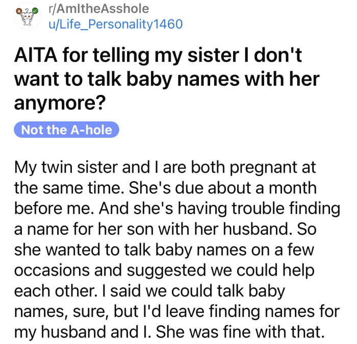 Here's the original post by Reddit user u/Life_Personality1460: