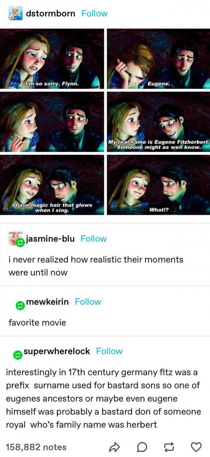 12. Eugene Fitzherbert - an illegitimate son of a noble person