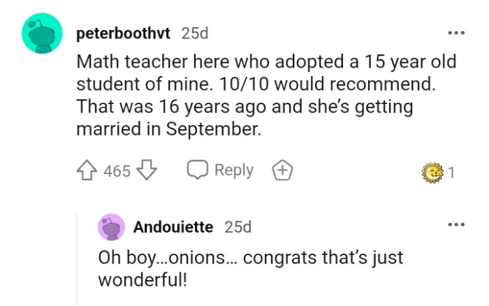 From a math teacher who adopted a 15-year-old student