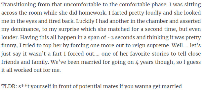 19. Embracing vulnerability and humor in a relationship