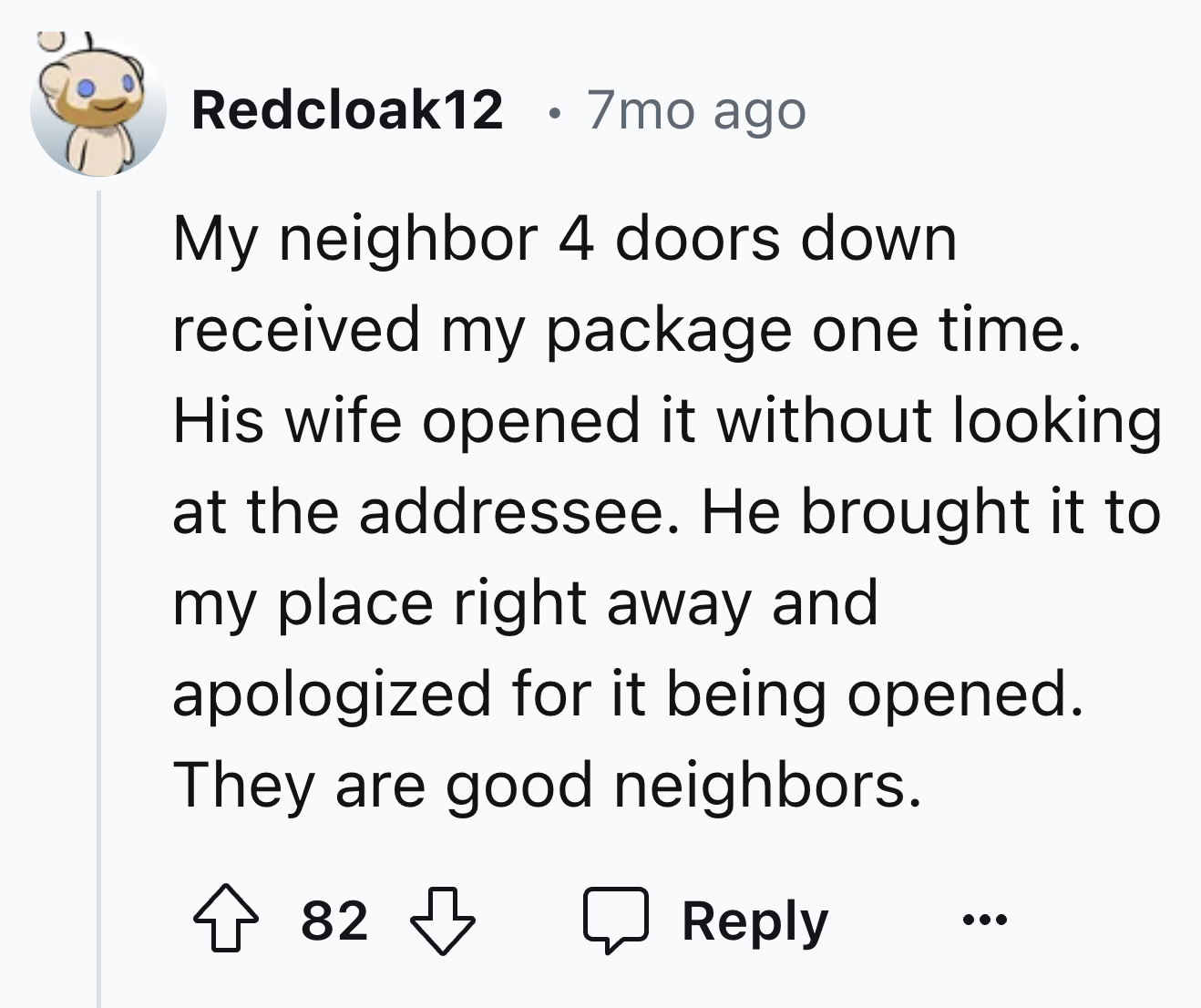 This is how it's supposed to be!