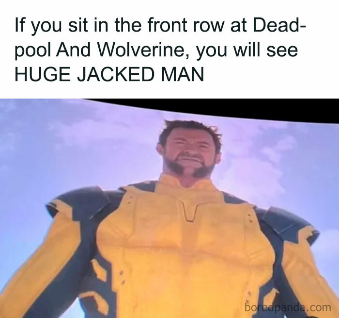 37. Sitting at the front row