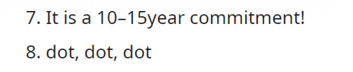 Such a long period of time.