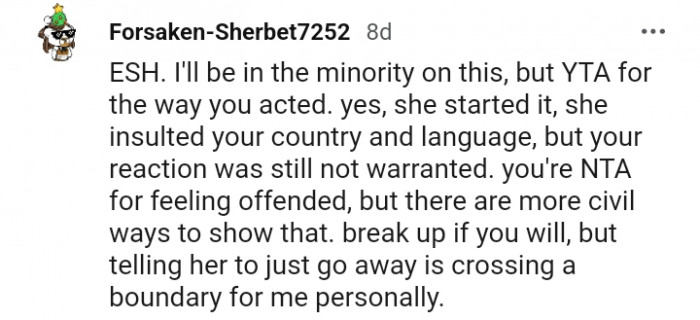 9. There are more civil ways to show that