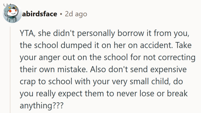 A rare defense for the forgetful parent — and a reminder that sometimes frustration gets misdirected.