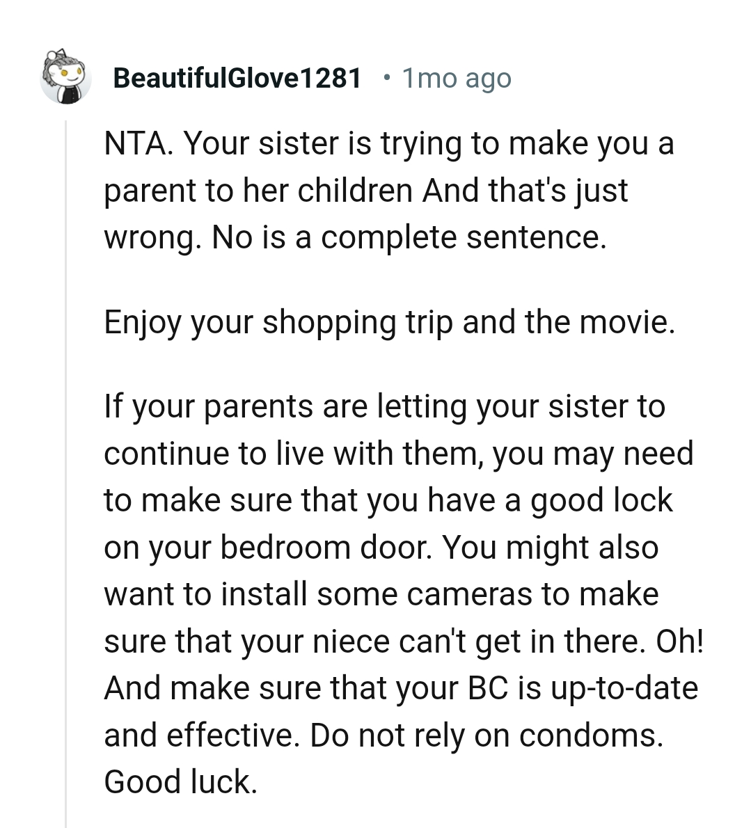 Having a good lock on your bedroom