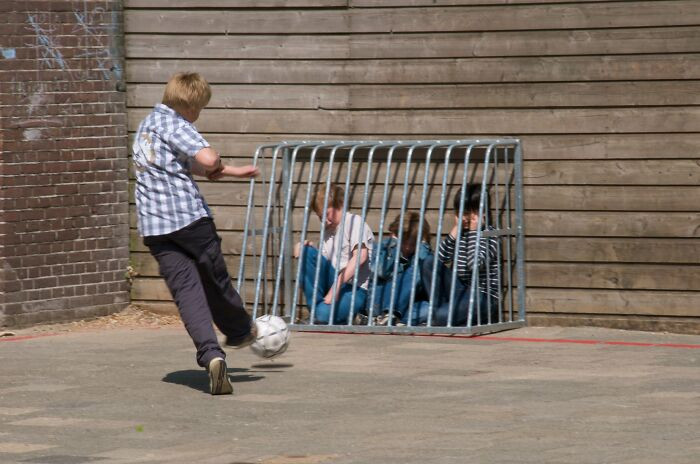 6. Failing to defend the bullied because they're just being kids.