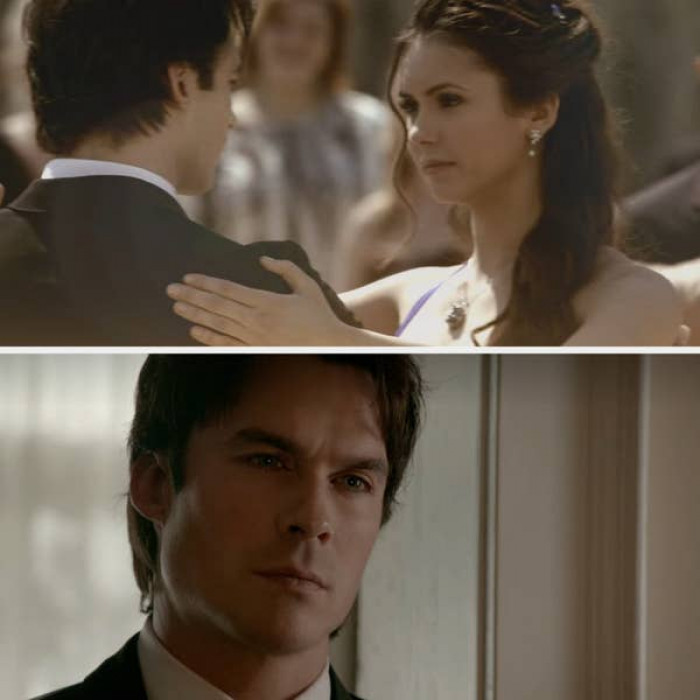 Additionally, the episode revisits Damon and Elena's Season 1 dance, which has only been addressed once previously.