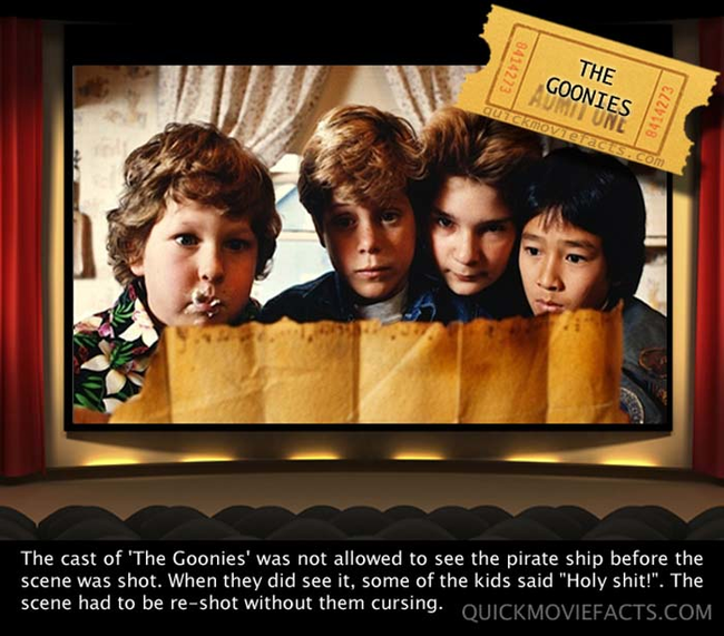 18. The scene had to be reshot