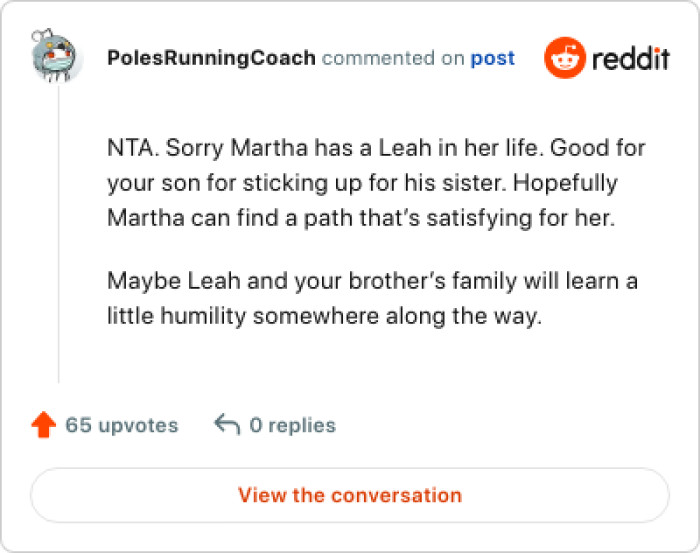 Maybe They'll Learn a Little Humility Somewhere Along the Way