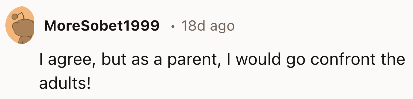 Confronting The Adults