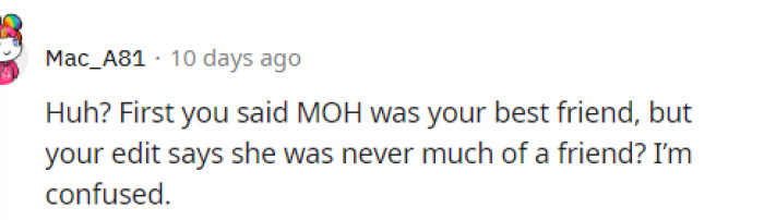 I think we are honestly all confused because it seems like there is a lot that needs to be discussed between the MOH and BM.