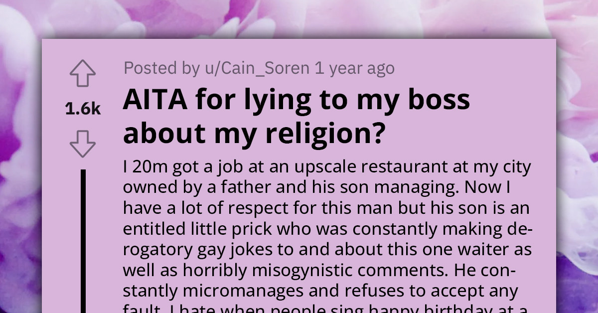 Atheist Redditor Pretends To Be A Jehovah's Witness To Get Out Of Singing 'Happy Birthday'