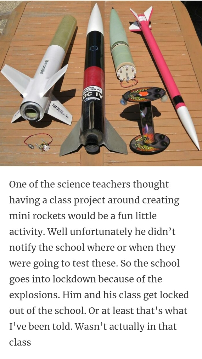 30. Mini rocket activity