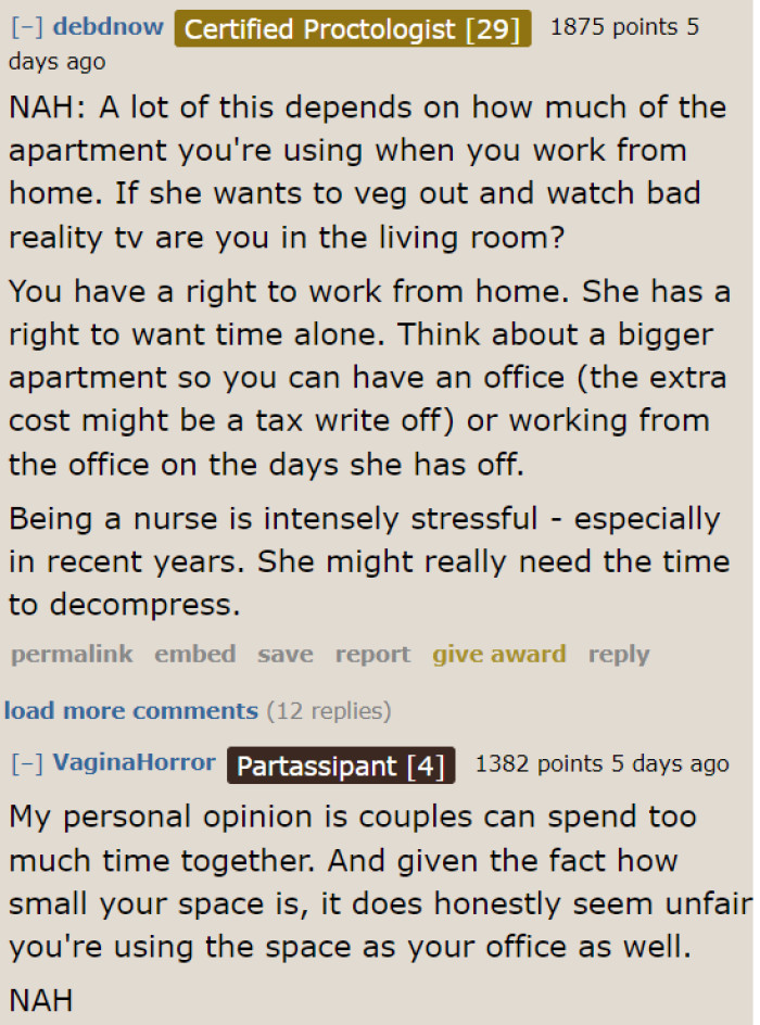 The OP needs to understand his girlfriend's side.