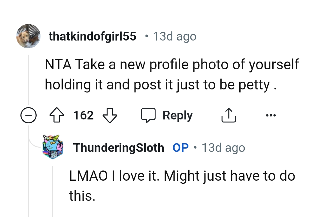 Posting a petty picture