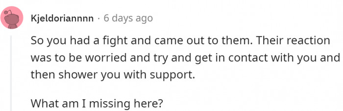 This Redditor asked a good question: