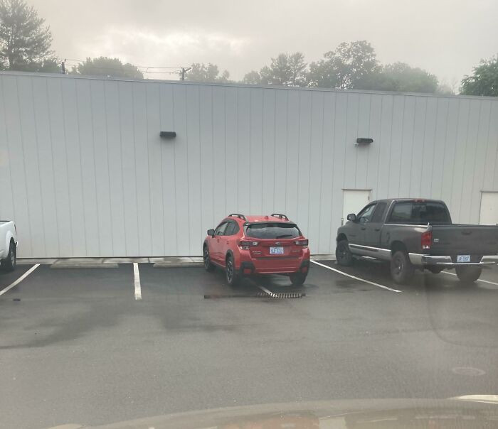"This Is How A Coworker Parks Every Day…"