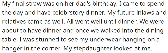 But her last prank wasn't polite at all.