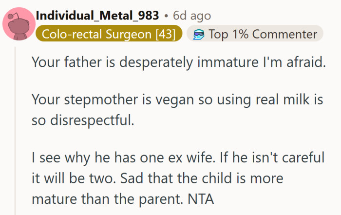 When the teenager’s the voice of reason, it’s probably time for Dad to rethink his definition of “fun.”