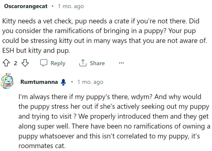 OP responded to a question: