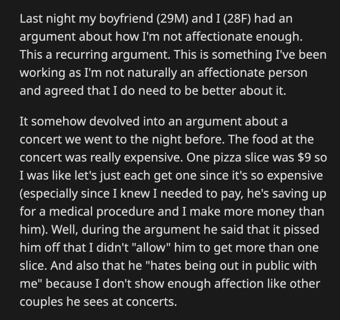 He spends a copious amount of money online shopping instead of paying what he owes.