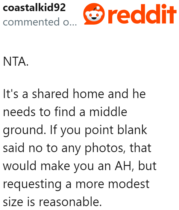 The boyfriend cannot decide this on his own. He needs to meet halfway with his girlfriend.