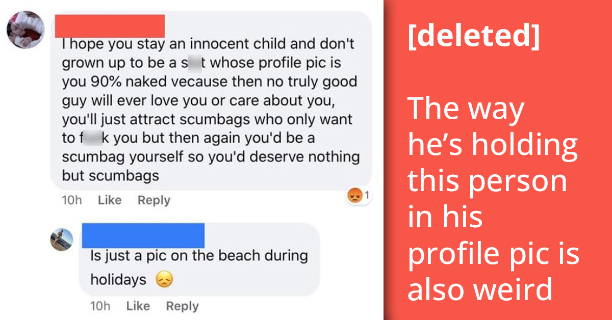 Girl With Beach Vacation Profile Picture Gets Called Out For Exposing Her Body On The Internet