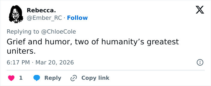 Social media was flooded with epic one-liner tributes