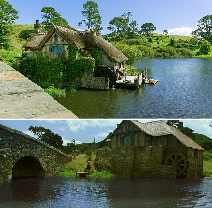 20. Sandyman's Old Mill (Hobbiton movie set)