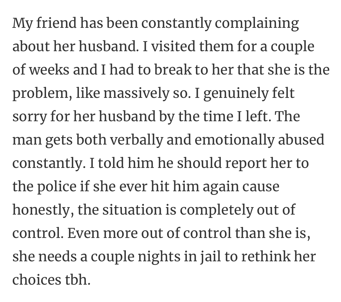5. Take a second and look in the mirror—maybe, just maybe, you’re the actual problem.