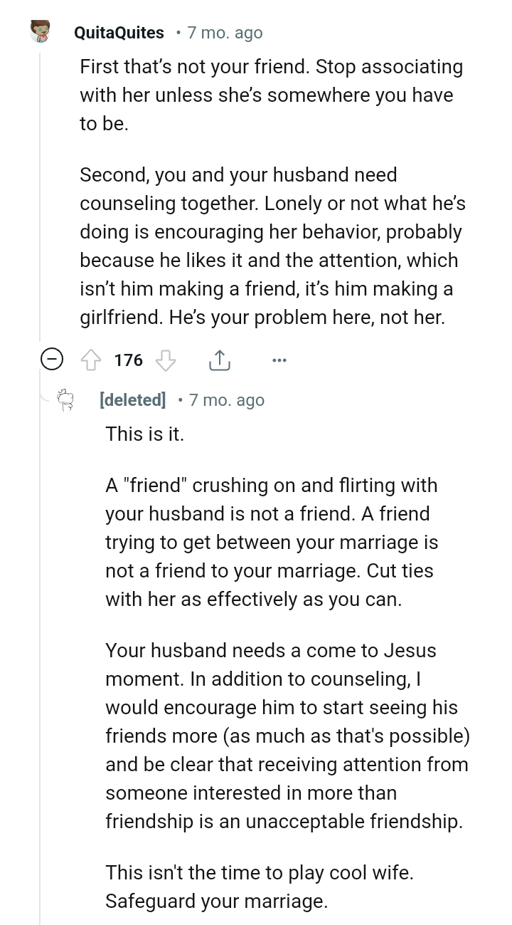 He's Encouraging Her Behavior