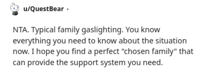 You know everything you need to know about the situation now