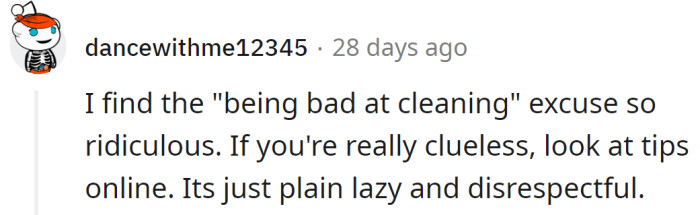 It's lazy and disrespectful