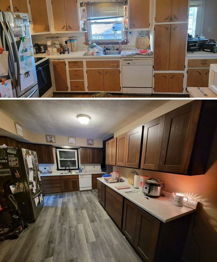"Update On My Kitchen Remodeling. On The Backside Of It Finally"