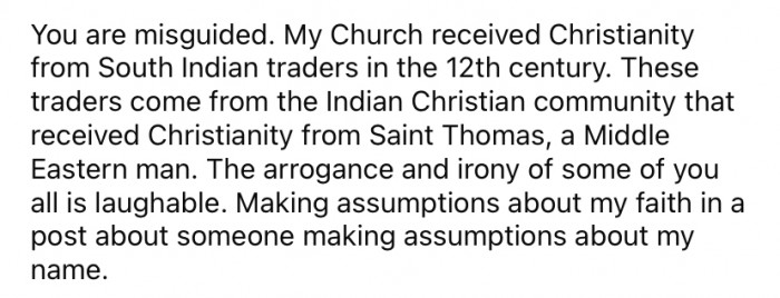 The OP schooled the Reddit community, saying, 