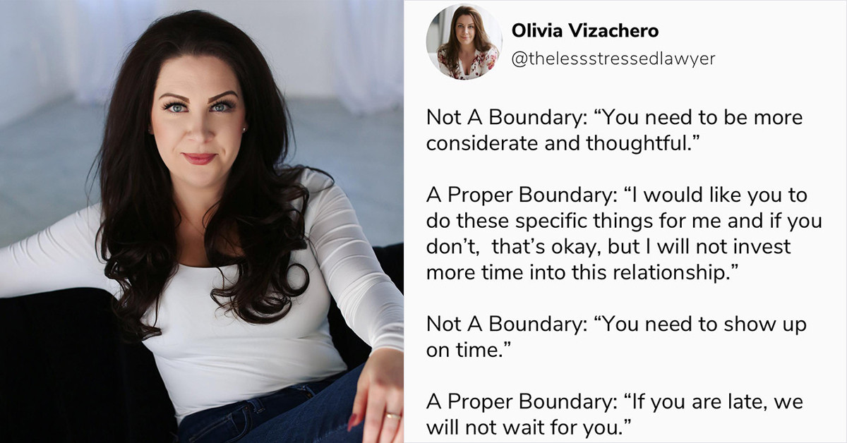 Personal Life Coach and Lawyer Gives Important Lessons on How People Can Set Proper Boundaries in Their Lives