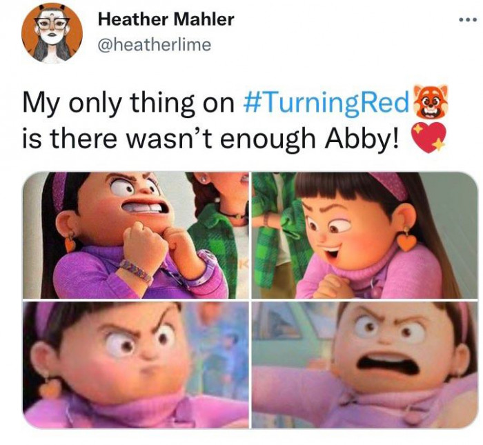 1. We need more Abby, please, and we really mean it!