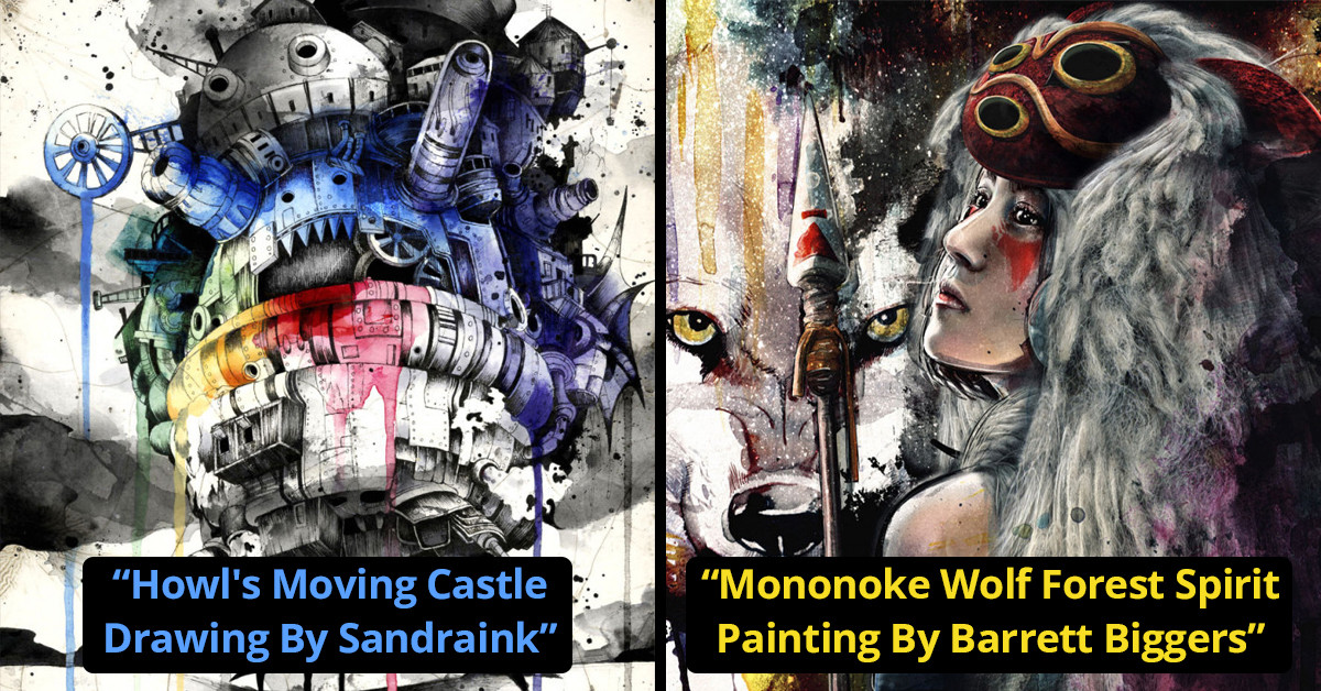 These 50 Paintings Inspired By Studio Ghibli Are Sure To Brighten Up Your Week