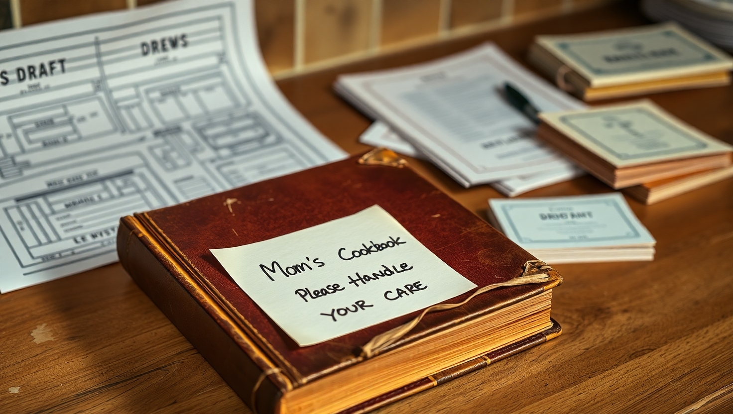 Family Drama: Refusing Cousins Request to Borrow Moms Fragile Cookbook - AITA?