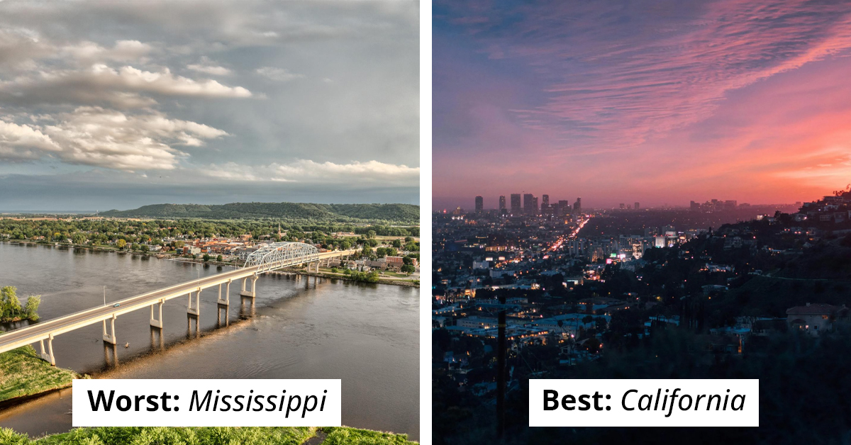 These Are The Best And Worst U.S. States For Workers, According To Research