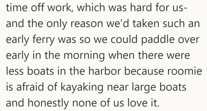 They even planned around her comfort, which makes the tension feel more layered.