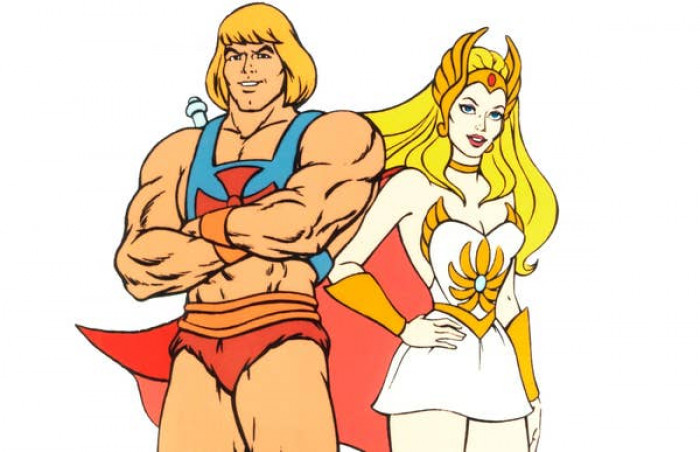 25. He-Man and She-Ra
