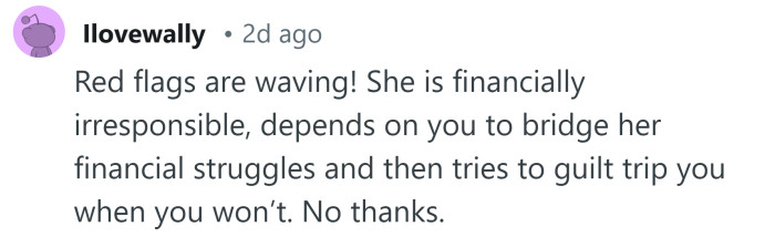 Red flags are waving!