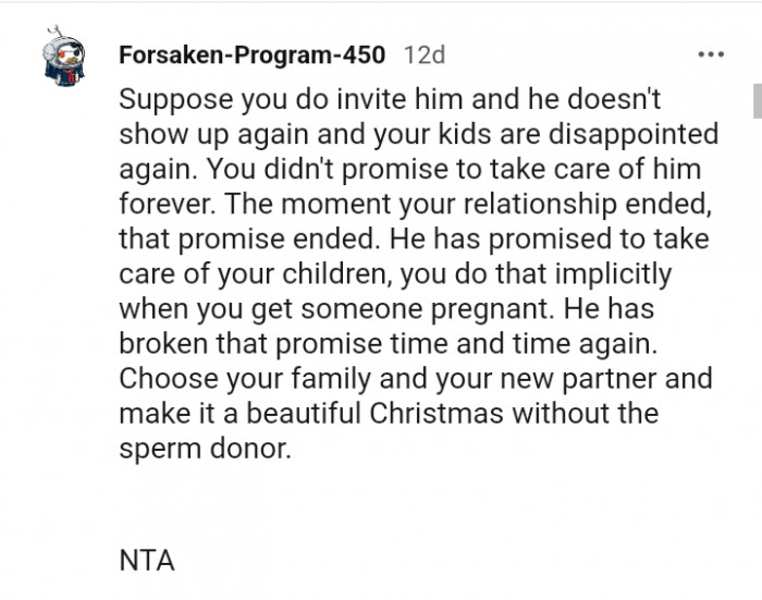 He has promised to take care of your children