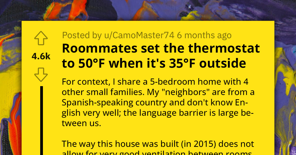 Redditor Takes Revenge in Side-Splitting Thermostat Showdown Against Inconsiderate Neighbors