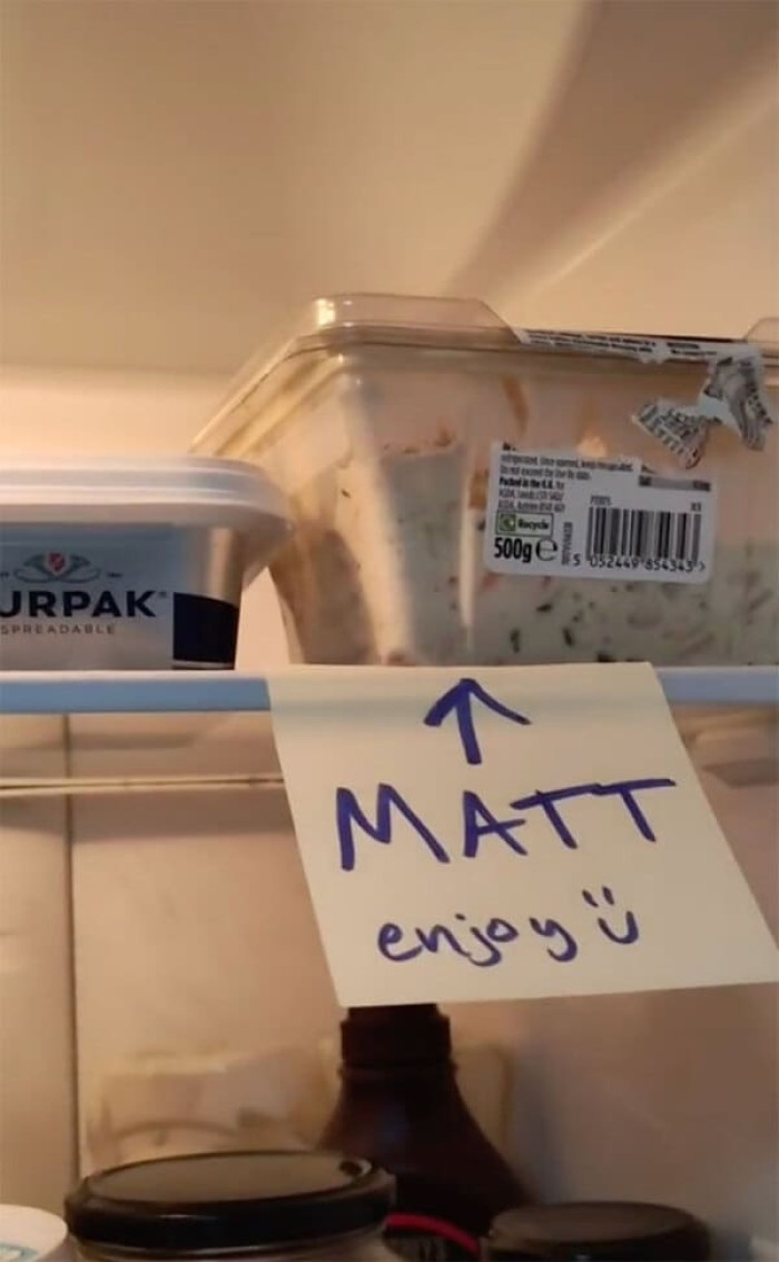 Matt is definitely not enjoying this